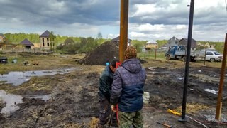 Заказать монтаж винтовых свай в Мончегорск - цена под ключ с доставкой от 1889 шт